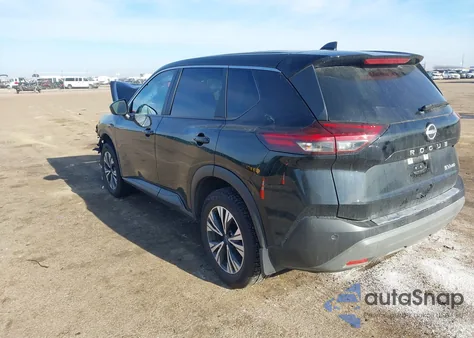 2023 Nissan Rogue Sv Intelligent Awd из США, поврежденный, VIN JN8BT3BBXPW485016